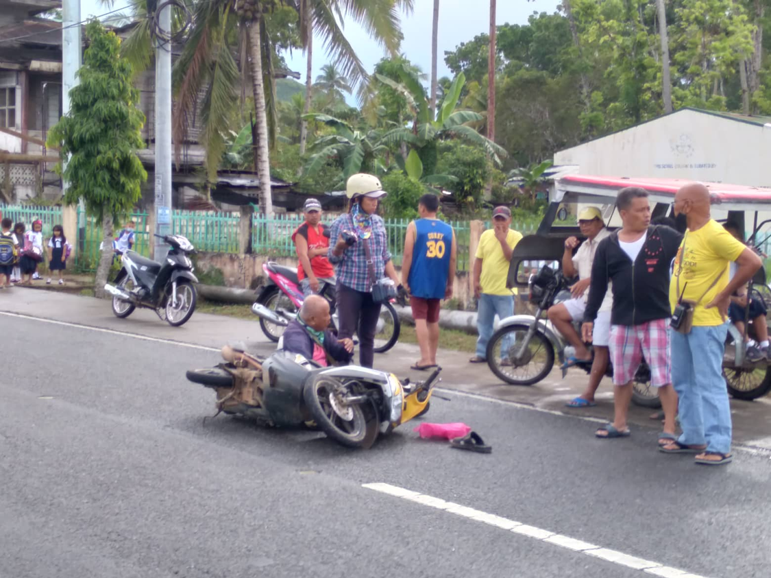 Motorsiklo ug traysikol nagbangga sa Carmen